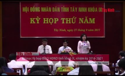 Bế mạc Kỳ họp thứ 5 HĐND tỉnh khoá IX, nhiệm kỳ 2016-2021