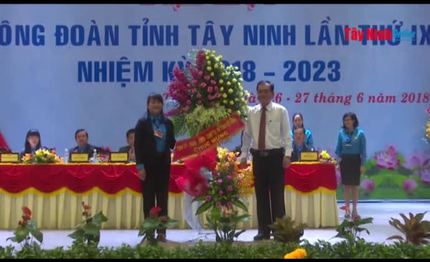 Đại hội Công đoàn tỉnh Tây Ninh lần thứ IX nhiệm kỳ 2018-2023