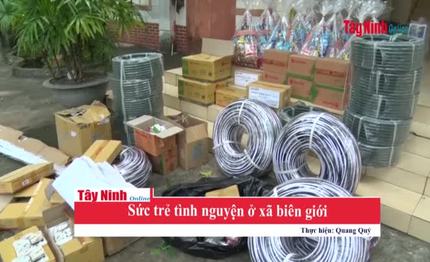 Sức trẻ tình nguyện ở xã biên giới