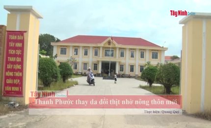 Thanh Phước thay da đổi thịt nhờ nông thôn mới