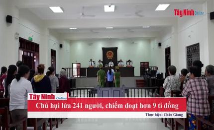 Chủ hụi lừa đảo 241 người, chiếm đoạt hơn 9 tỉ đồng