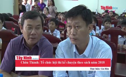 Châu Thành: Tổ chức Hội thi kể chuyện theo sách năm 2018