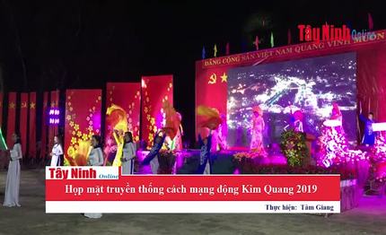 Họp mặt truyền thống cách mạng động Kim Quang 2019