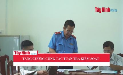 Tăng cường tuần tra kiểm soát khu vực hồ Dầu Tiếng