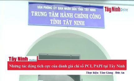 Những tác động tích cực của đánh giá chỉ số PCI, PAPI tại Tây Ninh