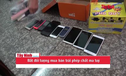 Bắt đối tượng mua bán trái phép chất ma tuý