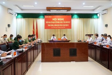 Triển khai kế hoạch tiếp nhận, hiệp đồng cách ly của Quân khu 7 trong phòng, chống dịch Covid-19 (giai đoạn 2)