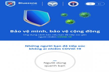 Sử dụng Bluezone-Chung tay phòng chống dịch covid-19