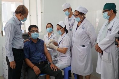 Những mũi tiêm vaccine Covid-19 đầu tiên tại Tây Ninh