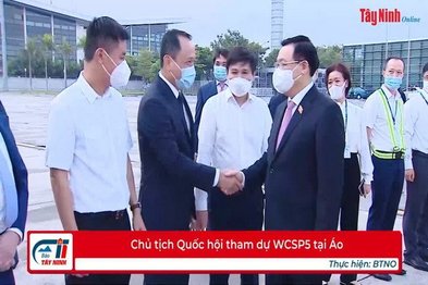 Chủ tịch Quốc hội tham dự WCSP5 tại Áo