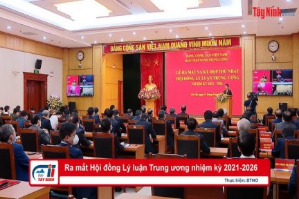 Ra mắt Hội đồng Lý luận Trung ương nhiệm kỳ 2021-2026