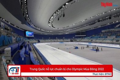 Trung Quốc nỗ lực chuẩn bị cho Olympic Mùa Đông 2022