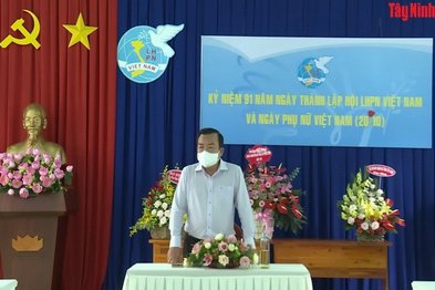 Phó Bí thư Thường trực Tỉnh uỷ: Thăm, chúc mừng Hội LHPN tỉnh nhân Ngày phụ nữ Việt Nam 20.10