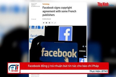 Facebook đồng ý trả nhuận bút tin tức cho báo chí Pháp