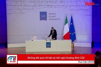 Những kết quả nổi bật tại Hội nghị thượng đỉnh G20