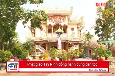 Phật giáo Tây Ninh đồng hành cùng dân tộc