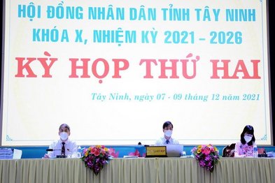 Khai mạc kỳ họp thứ Hai, HĐND tỉnh Tây Ninh khoá X