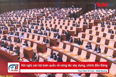 Hội nghị cán bộ toàn quốc về công tác xây dựng, chỉnh đốn Đảng