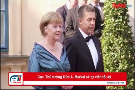 Cựu Thủ tướng Đức A. Merkel sẽ tự viết hồi ký