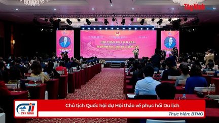 Chủ tịch Quốc hội dự Hội thảo về phục hồi Du lịch