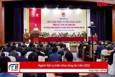 Ngành Nội vụ triển khai công tác năm 2022