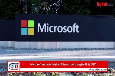 Microsoft mua Activision Blizzard với giá gần 69 tỷ USD