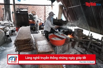 Làng nghề truyền thống những ngày giáp tết