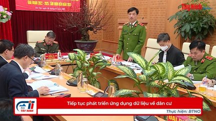 Tiếp tục phát triển ứng dụng dữ liệu về dân cư