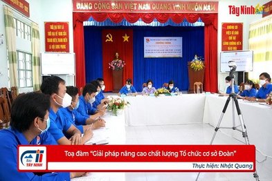 Toạ đàm “Giải pháp nâng cao chất lượng Tổ chức cơ sở Đoàn”