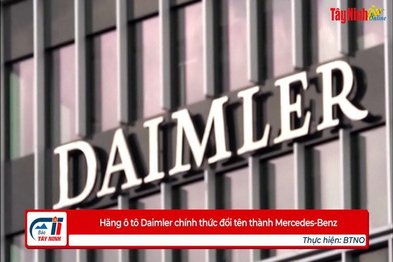 Hãng ô tô Daimler chính thức đổi tên thành Mercedes-Benz