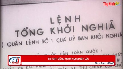 92 năm đồng hành cùng dân tộc