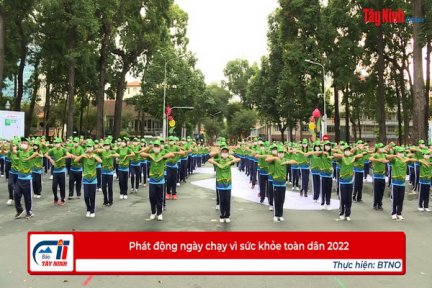 Phát động ngày chạy vì sức khỏe toàn dân 2022