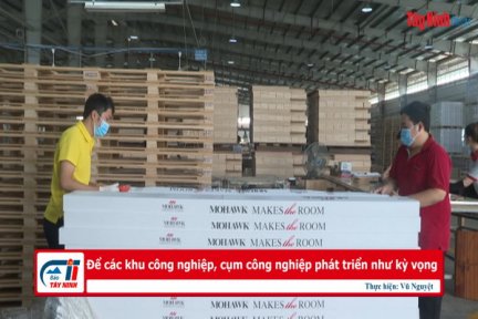 Để các khu công nghiệp, cụm công nghiệp phát triển như kỳ vọng