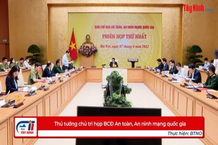 Thủ tướng chủ trì họp BCĐ An toàn, An ninh mạng quốc gia