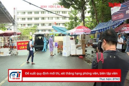 Đề xuất quy định mới thi, xét thăng hạng phóng viên, biên tập viên