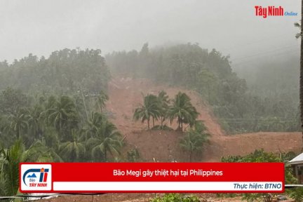 Bão Megi gây thiệt hại tại Philippines