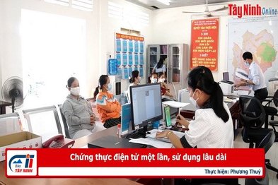 Chứng thực điện tử một lần, sử dụng lâu dài