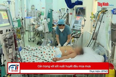 Cẩn trọng với sốt xuất huyết đầu mùa mưa