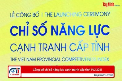 Công bố chỉ số năng lưc cạnh tranh cấp tỉnh PCI 2021