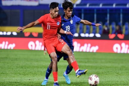 Trực tiếp bóng đá U23 Thái Lan vs U23 Singapore