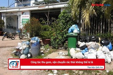 Công tác thu gom, vận chuyển rác thải không thể lơ là