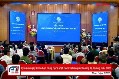 Kỷ niệm ngày Khoa học Công nghệ Việt Nam và trao giải thưởng Tạ Quang Bửu 2022