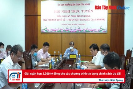 Giải ngân hơn 2.300 tỷ đồng cho các chương trình tín dụng chính sách ưu đãi