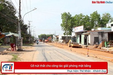 Gỡ nút thắt cho công tác giải phóng mặt bằng