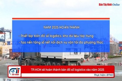 TP.HCM sẽ hoàn thành bản đồ số logistics vào năm 2025