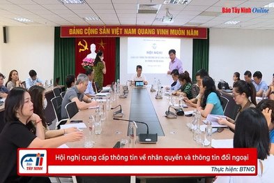 Hội nghị cung cấp thông tin về nhân quyền và thông tin đối ngoại