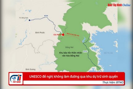 UNESCO đề nghị không làm đường qua khu dự trữ sinh quyển