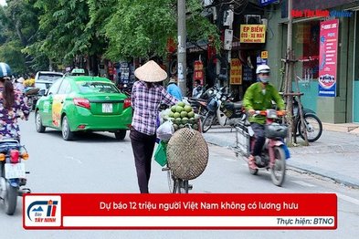 Dự báo 12 triệu người Việt Nam không có lương hưu