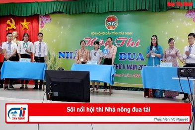 Sôi nổi hội thi Nhà nông đua tài