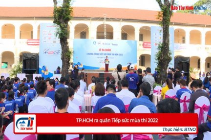 TP.HCM ra quân Tiếp sức mùa thi 2022